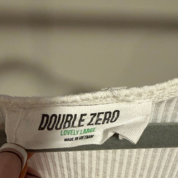 Cream Ribbed Bodysuit - Picture 3 of 3